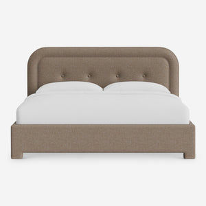 Chestnut Platform Bed by Heidi Caillier