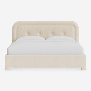 Chestnut Platform Bed by Heidi Caillier
