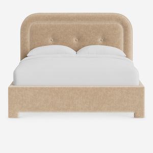 Chestnut Platform Bed by Heidi Caillier