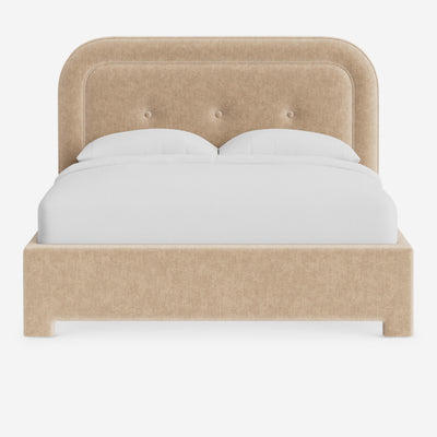 Chestnut Platform Bed by Heidi Caillier