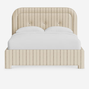 Chestnut Platform Bed by Heidi Caillier