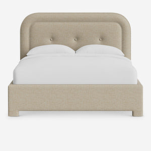 Chestnut Platform Bed by Heidi Caillier