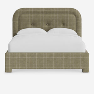 Chestnut Platform Bed by Heidi Caillier