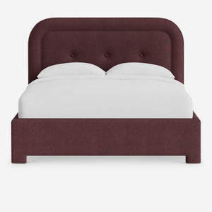 Chestnut Platform Bed by Heidi Caillier