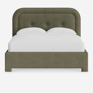 Chestnut Platform Bed by Heidi Caillier
