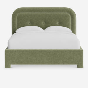 Chestnut Platform Bed by Heidi Caillier