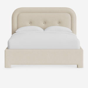 Chestnut Platform Bed by Heidi Caillier