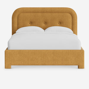 Chestnut Platform Bed by Heidi Caillier