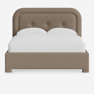 Chestnut Platform Bed by Heidi Caillier