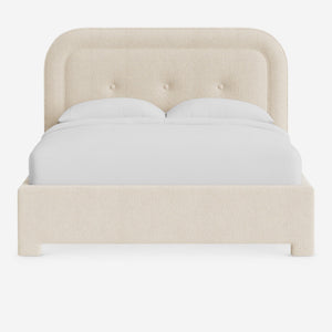 Chestnut Platform Bed by Heidi Caillier