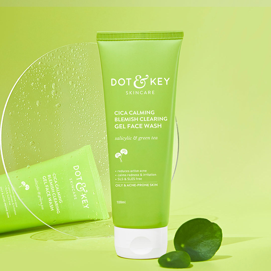 Cica + Salicylic Gel Face Wash for Oily Skin