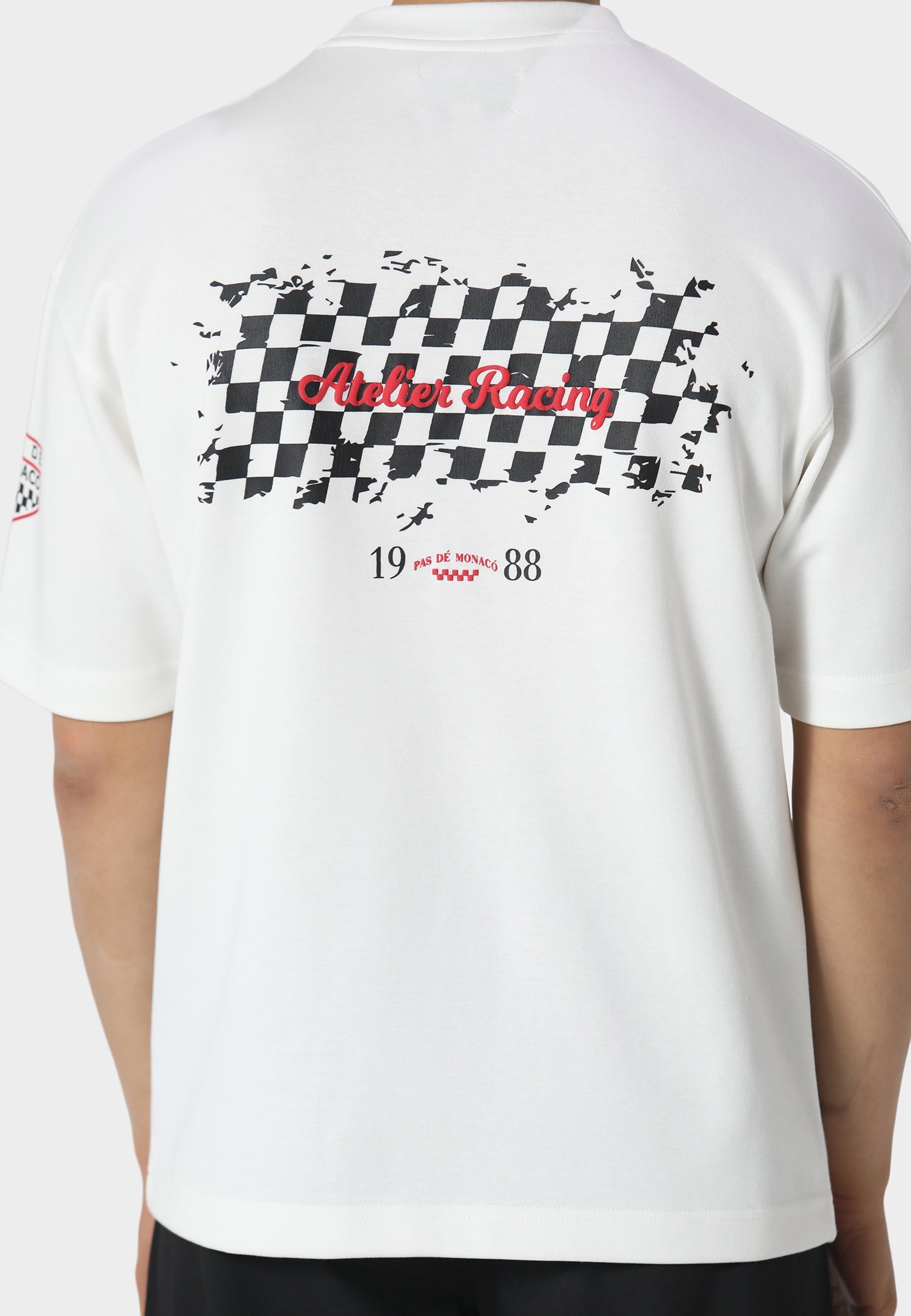 Pas De Monaco Circuit '88 V2 Off White T-Shirt