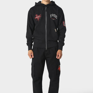 Pas De Monaco Circuit Black Hoodie