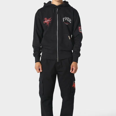 Pas De Monaco Circuit Black Hoodie