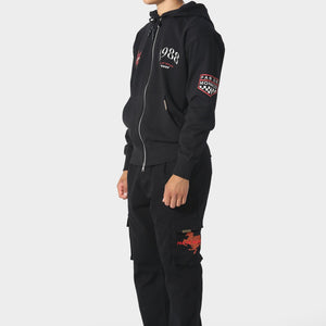 Pas De Monaco Circuit Black Hoodie