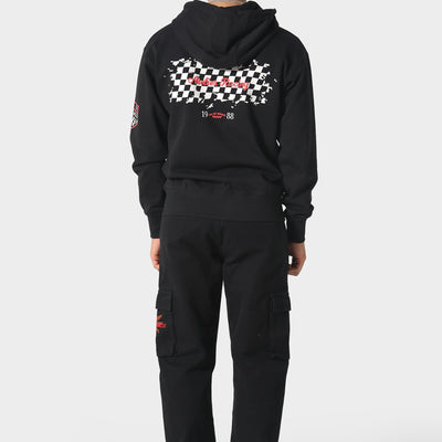 Pas De Monaco Circuit Black Hoodie
