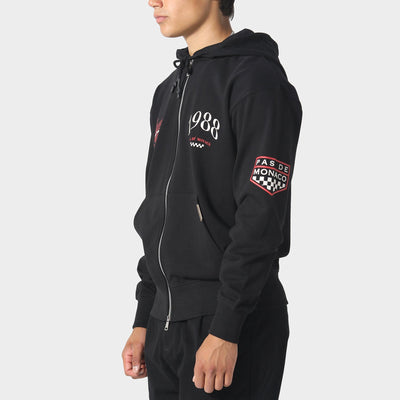 Pas De Monaco Circuit Black Hoodie