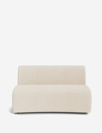 Ivory Modern Boucle