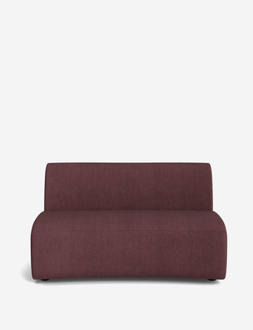 Oxblood Linen Weave