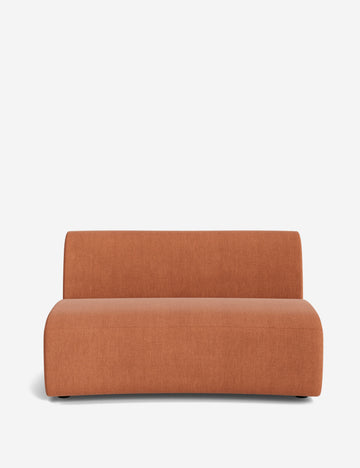 Terracotta Linen Weave