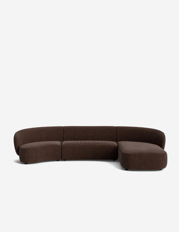 Brown Basket Boucle