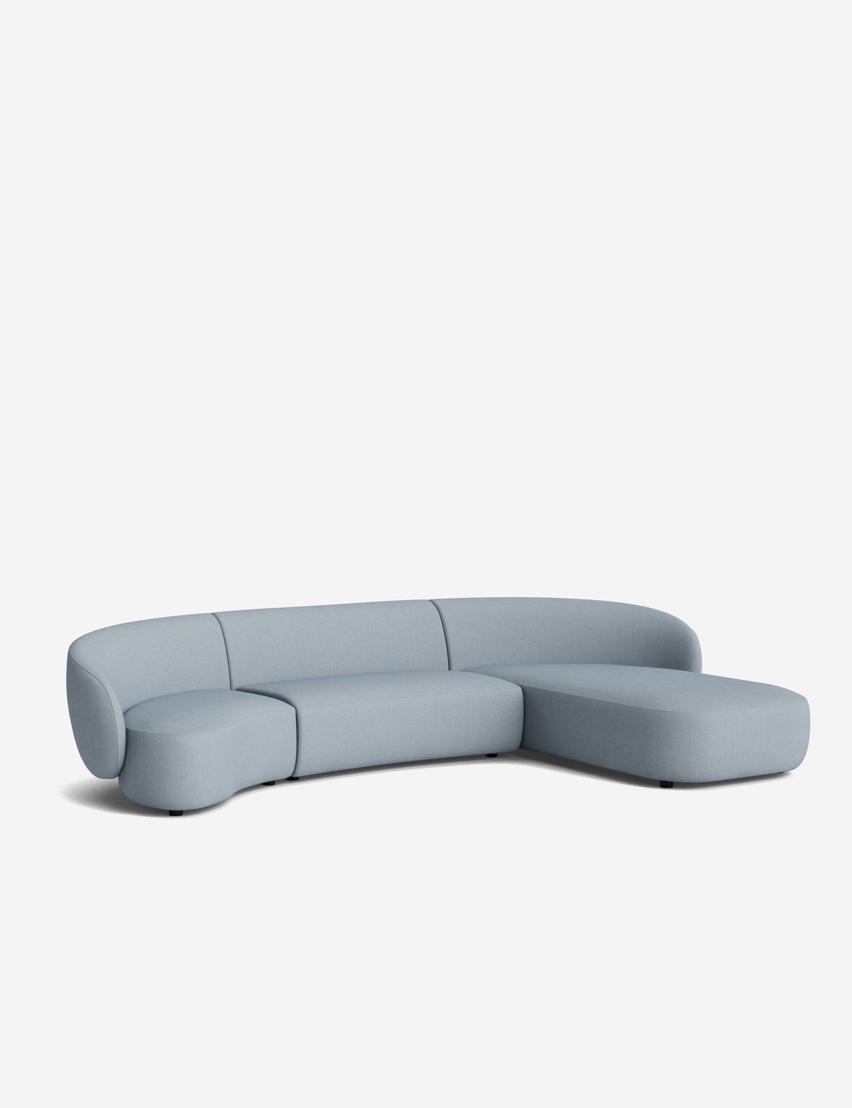 Claret Modular Chaise Sectional Sofa
