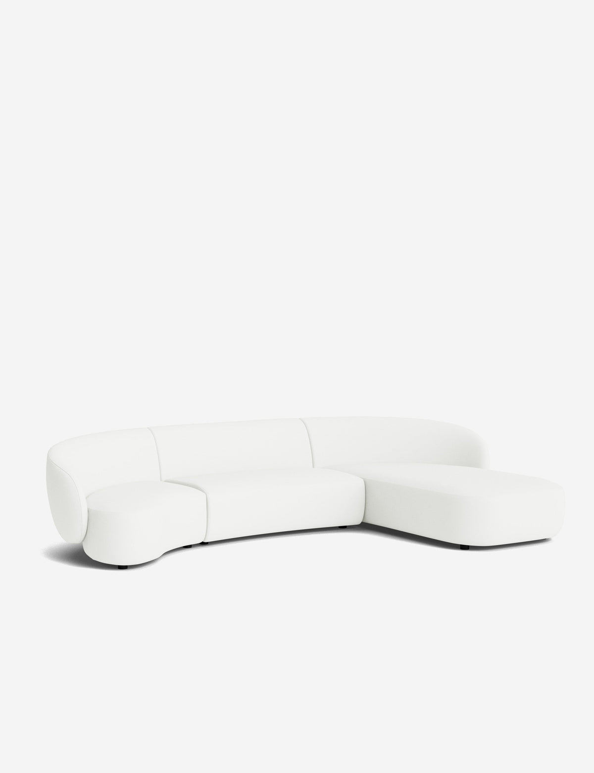 Claret Modular Chaise Sectional Sofa