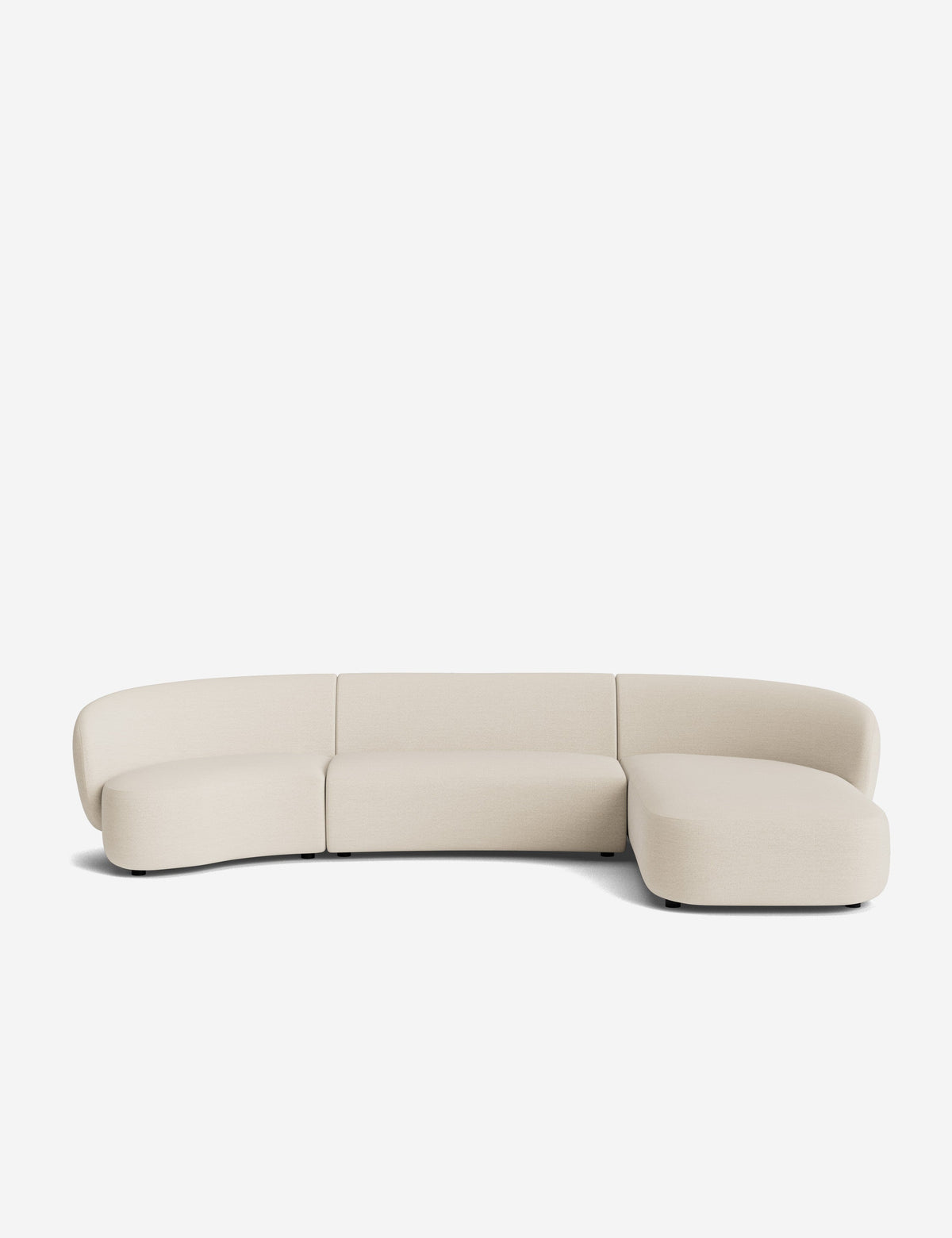 Claret Modular Chaise Sectional Sofa