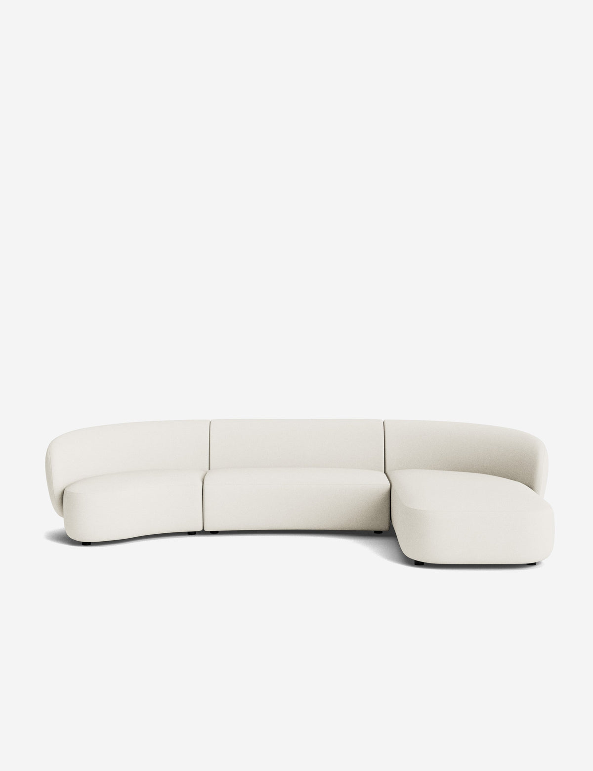Claret Modular Chaise Sectional Sofa