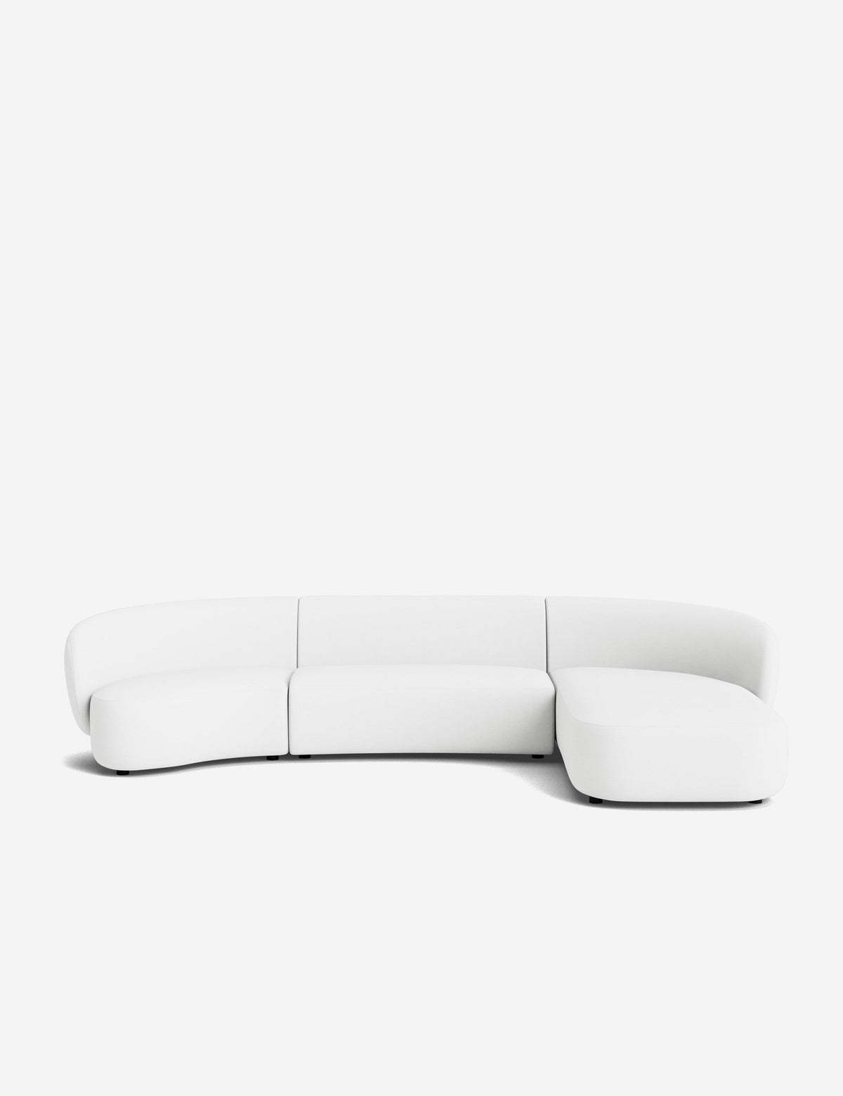 Claret Modular Chaise Sectional Sofa