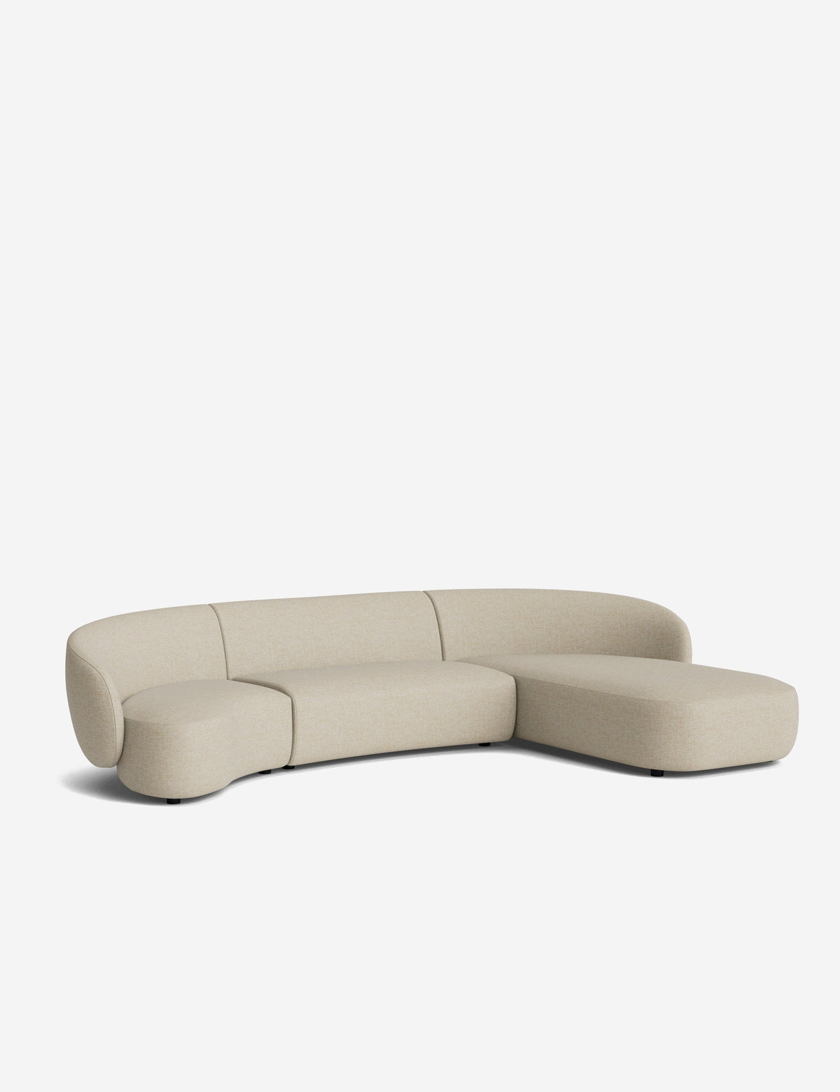 Claret Modular Chaise Sectional Sofa
