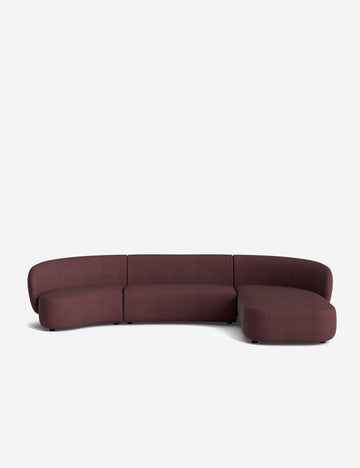 Oxblood Linen Weave