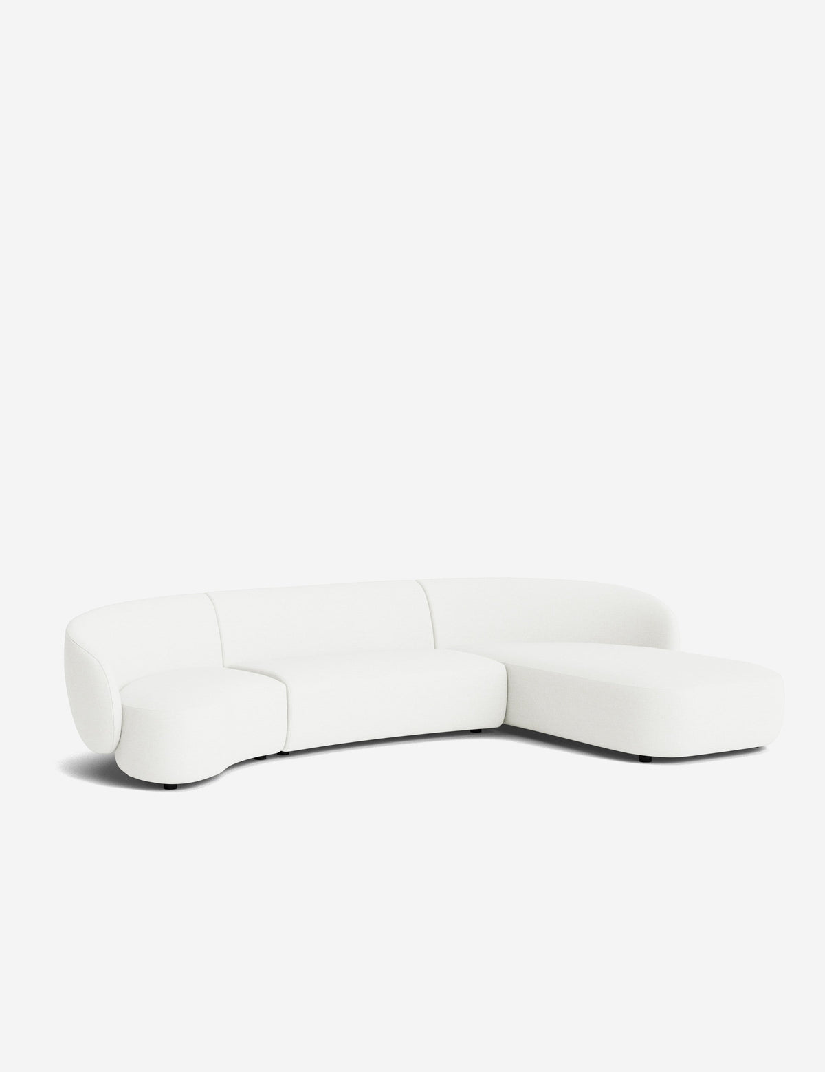 Claret Modular Chaise Sectional Sofa