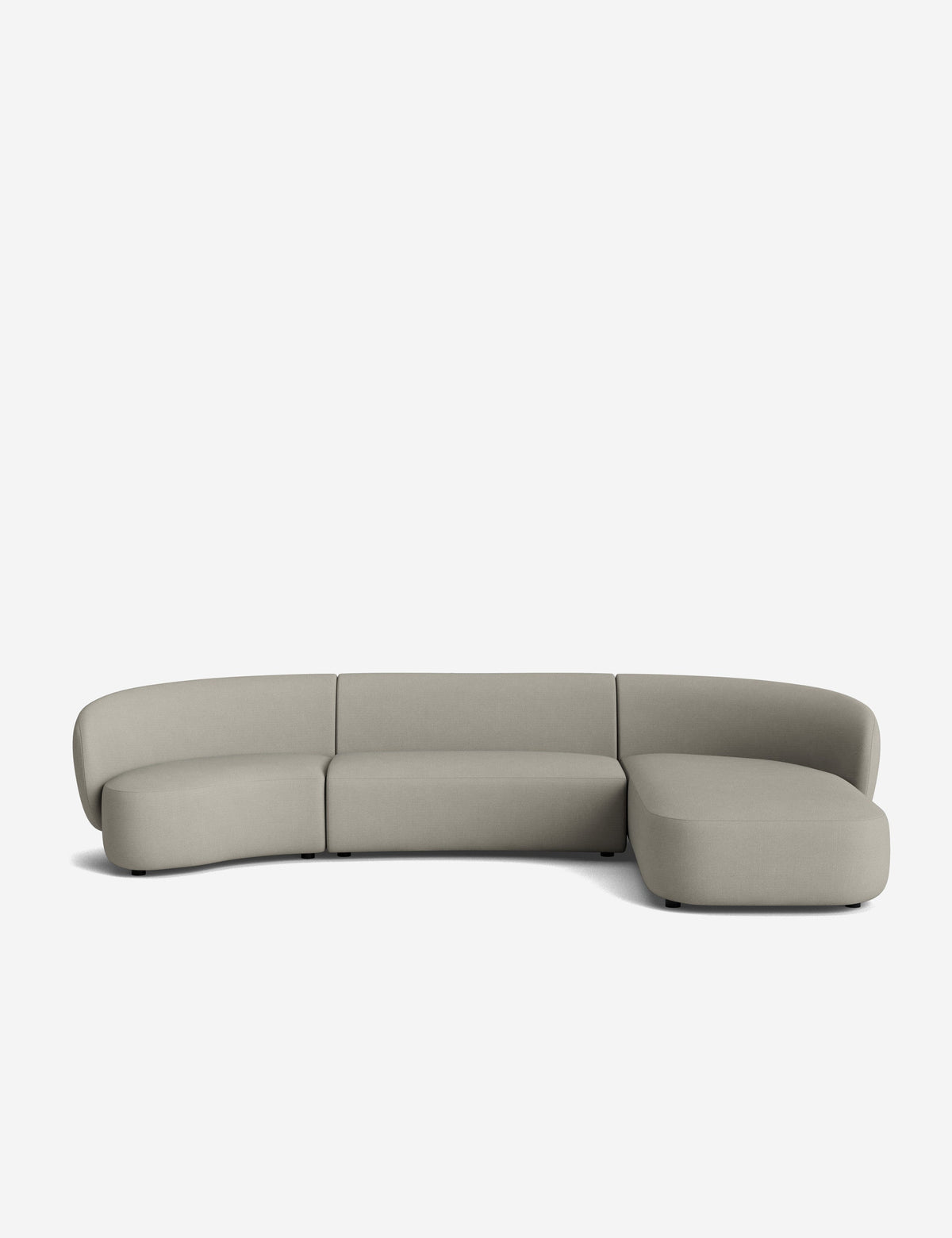 Claret Modular Chaise Sectional Sofa