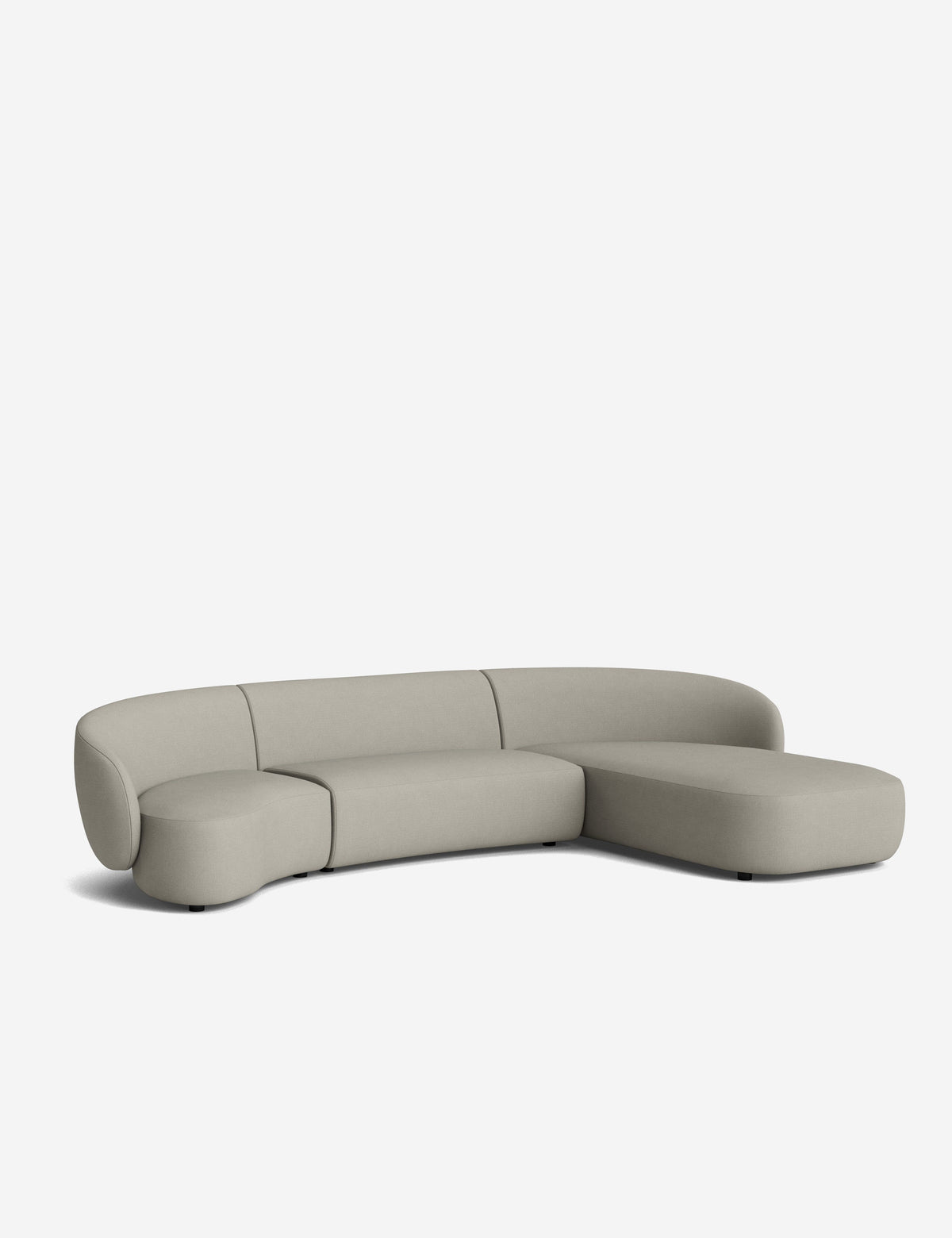Claret Modular Chaise Sectional Sofa
