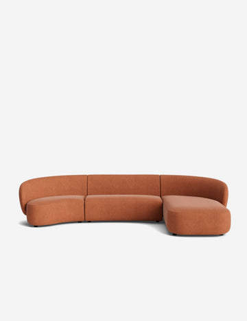 Terracotta Linen Weave