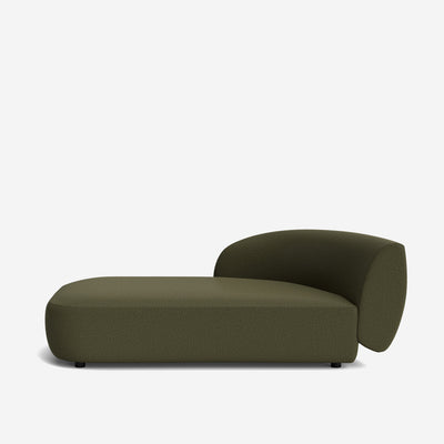 Claret Modular Left Chaise