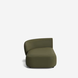 Claret Modular Left Chaise