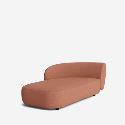 Claret Modular Left Chaise