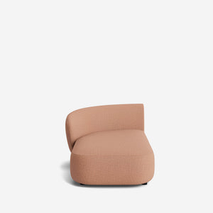 Claret Modular Left Chaise