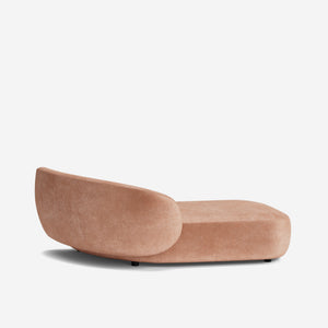Claret Modular Left Chaise