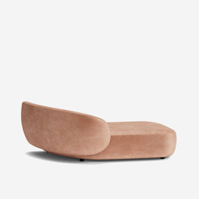 Claret Modular Left Chaise
