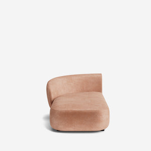 Claret Modular Left Chaise