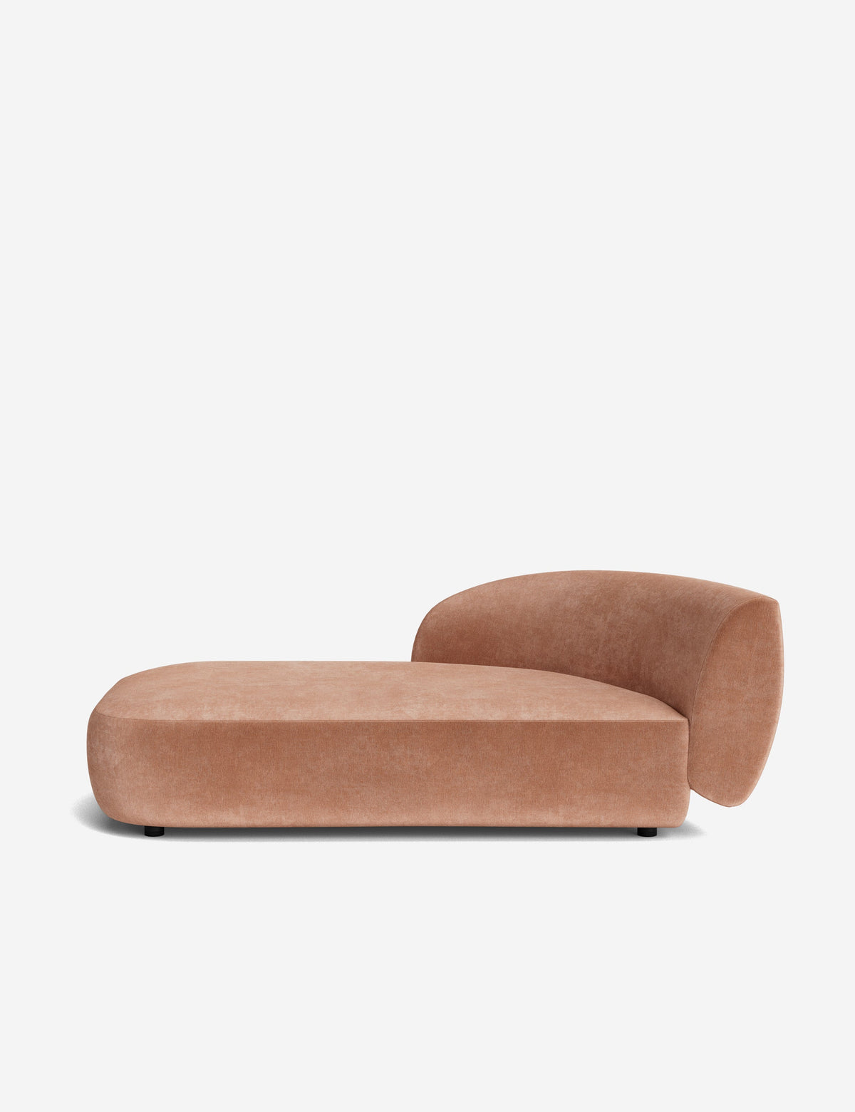 Claret Modular Left Chaise