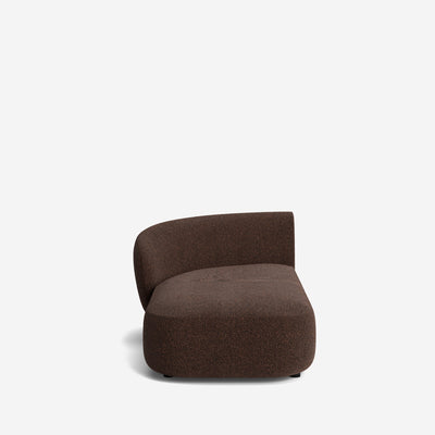 Claret Modular Left Chaise