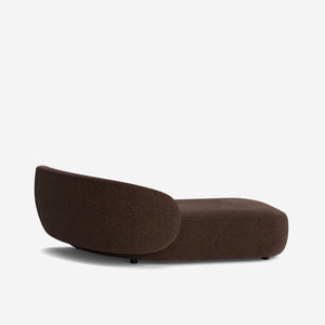 Claret Modular Left Chaise