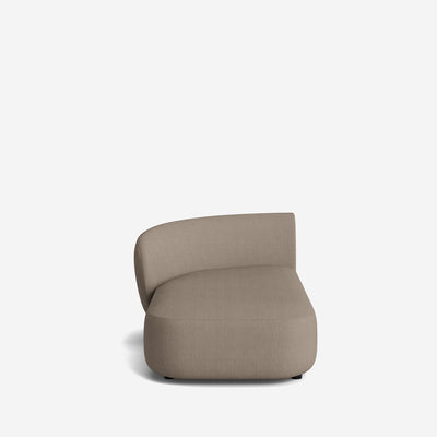 Claret Modular Left Chaise