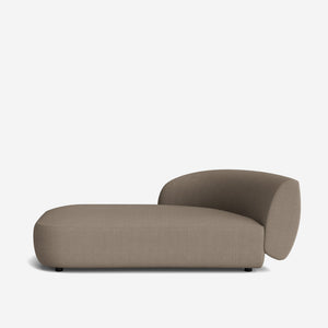 Claret Modular Left Chaise
