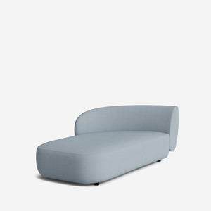 Claret Modular Left Chaise