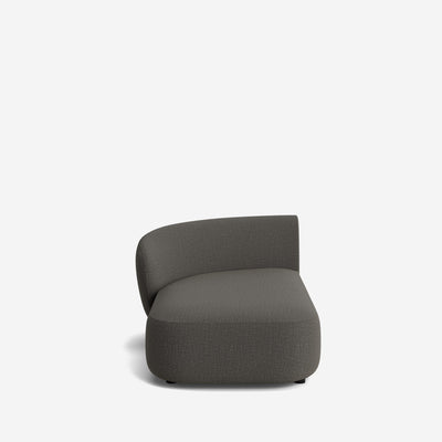 Claret Modular Left Chaise